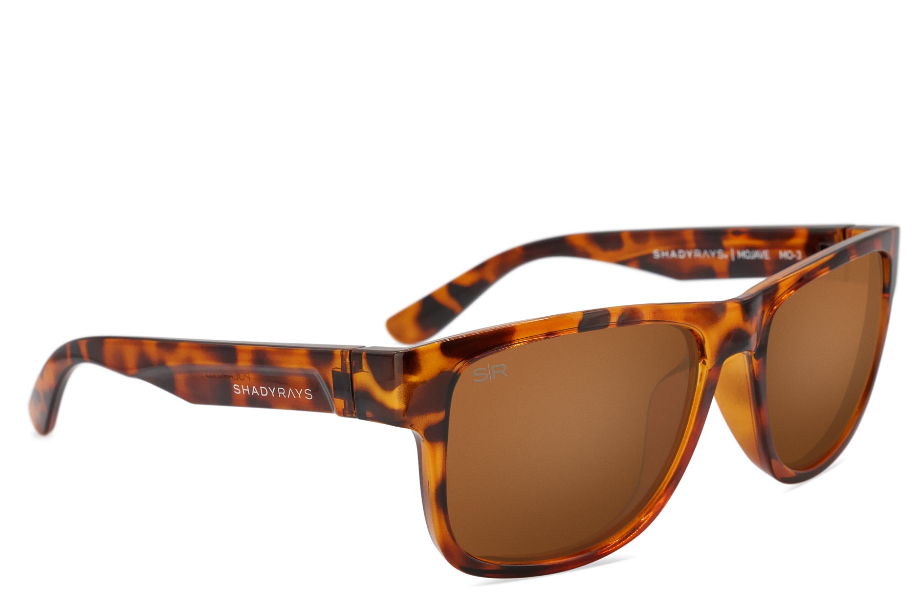 Alternative view of Mojave   Amber Tortoise Polarized