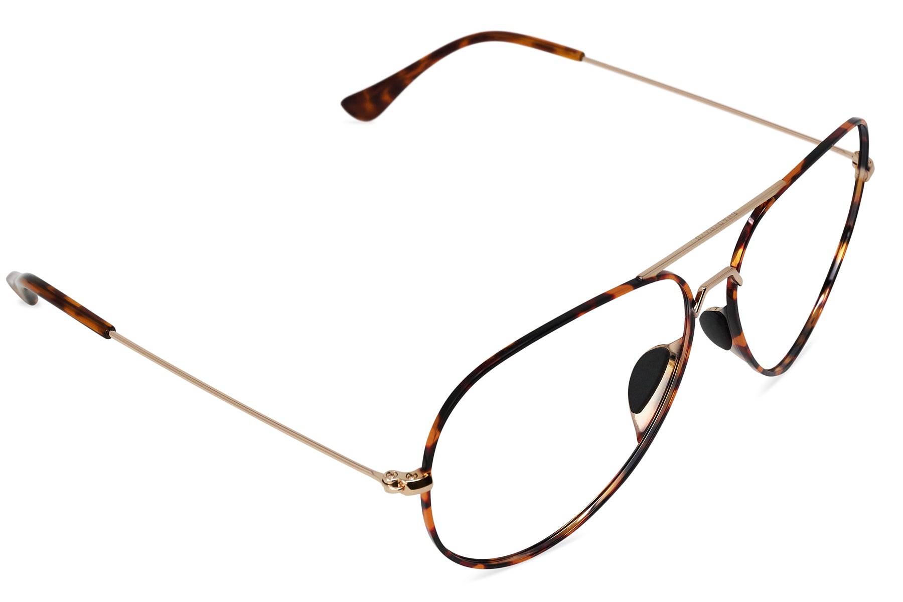 Alternative view of Tangle Free Aviator M/L Rx   Tortoise