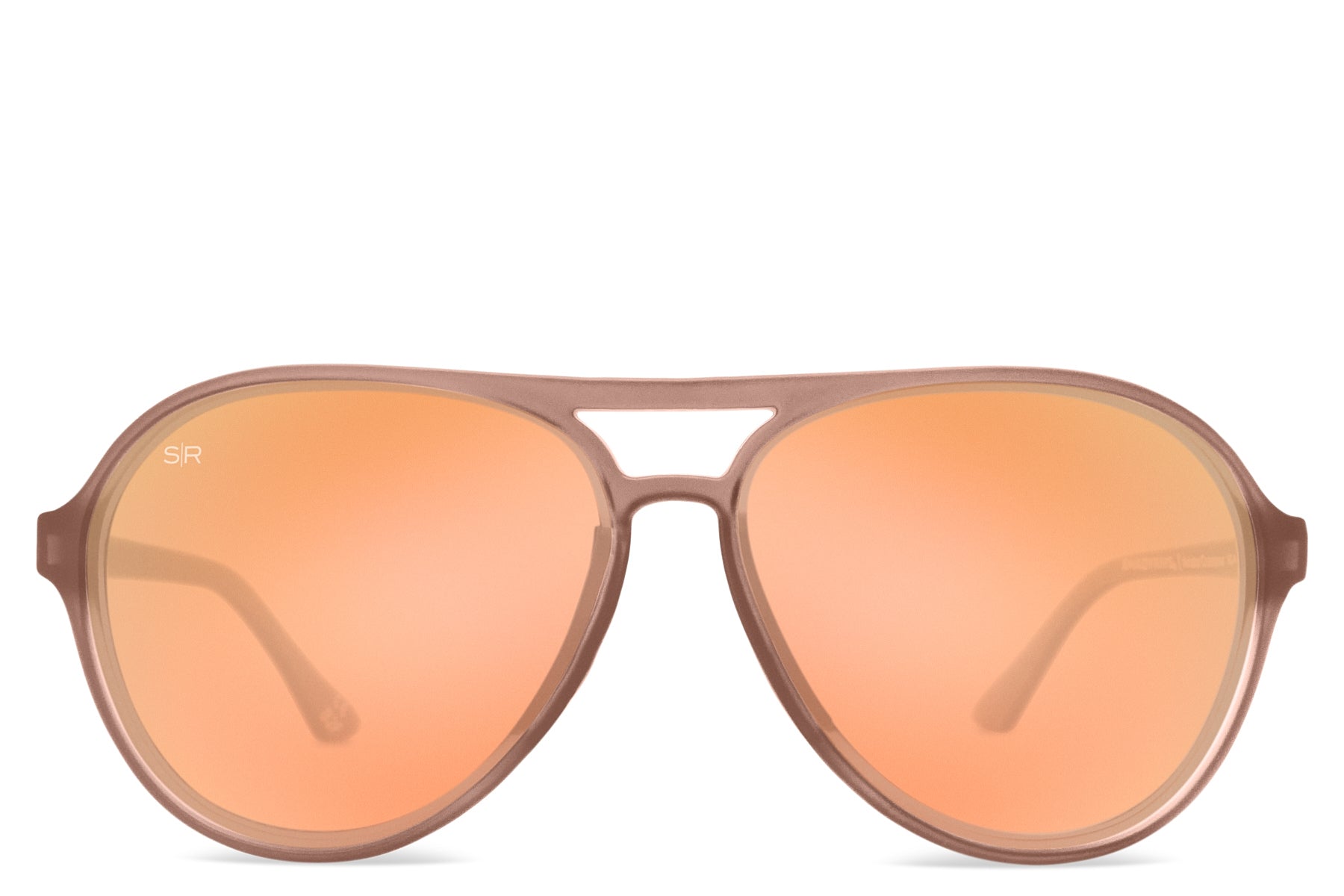 Alternative view of Aviator Crossover   Peach Polarized