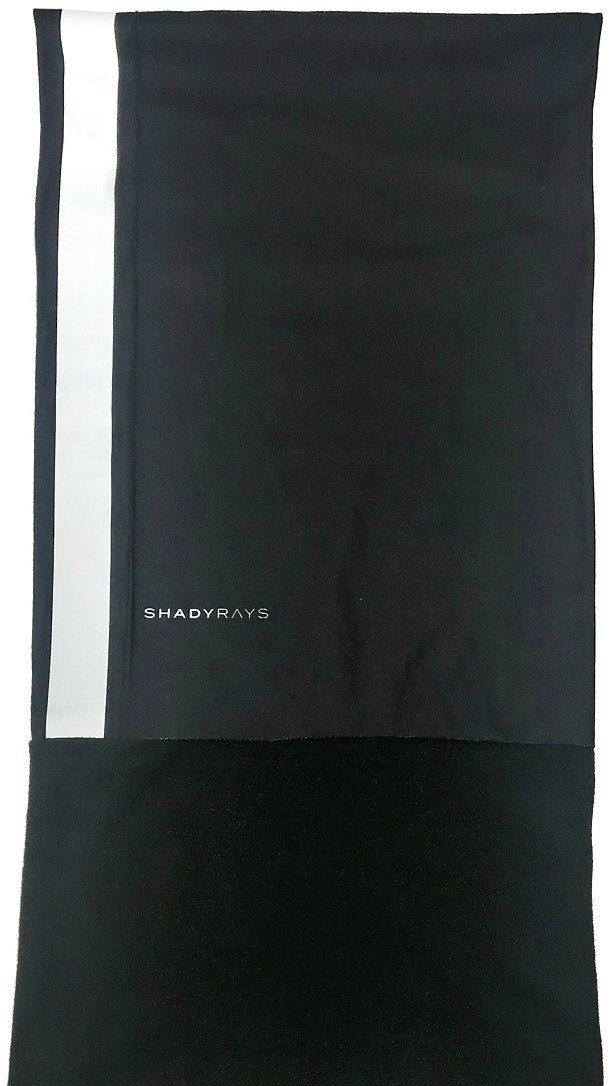 Snow Goggle Face Shield   Reflective Black