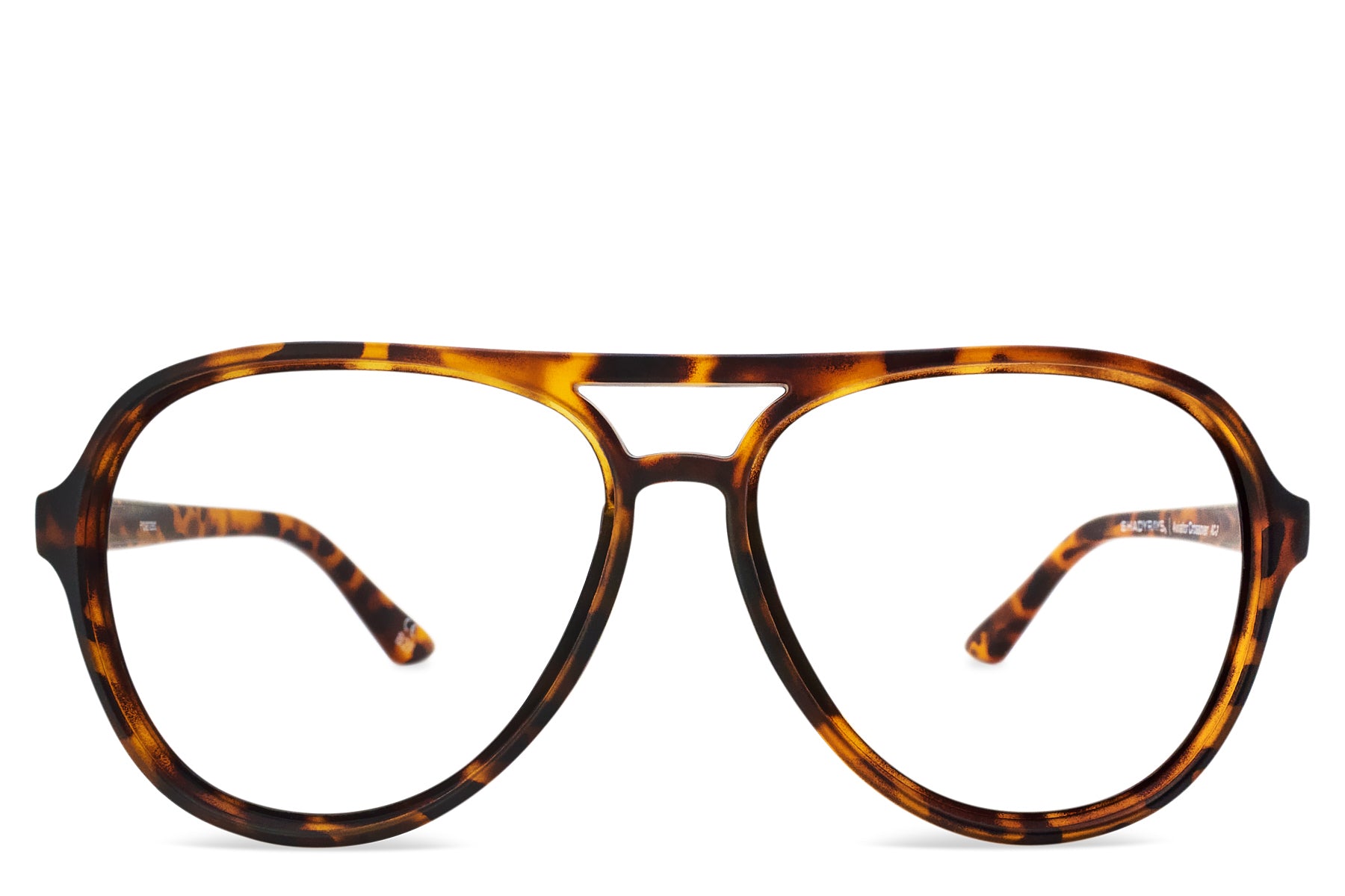 Aviator Crossover Rx   Amber Tortoise